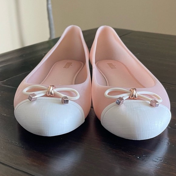 Melissa Doll V Ballet Flat - in Light Pink - Picture 4 of 11